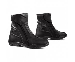 Μποτάκι Forma Latino δέρμα μαύρo