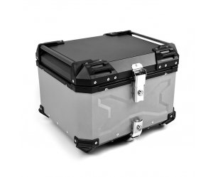 Βαλίτσα X-TYPE ALU BAGS 56 λίτρα ασημί ( με πιάστρα, εσωτερική επένδυση και μαλακή πλάτη )