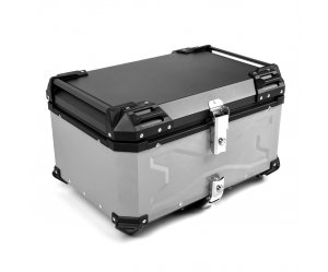 Βαλίτσα X-TYPE ALU BAGS 65 λίτρα ασημί ( με πιάστρα, εσωτερική επένδυση και μαλακή πλάτη )