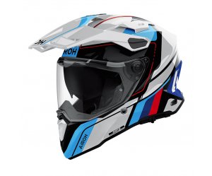 Κράνος Airoh Commander 2 ECE22.06 Skip Άσπρο/Κόκκινο Gloss