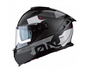 Κράνος Pilot Corsair SV On ECE 22.06 μαύρο/γκρι/άσπρο ματτ