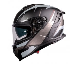 Κράνος Pilot Corsair SV FF Sport ECE 22.06 μαύρο/γκρι ματτ