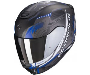 ΚΡΑΝΟΣ SCORPION EXO-391 HAUT MAT BLACK SILVER BLUE