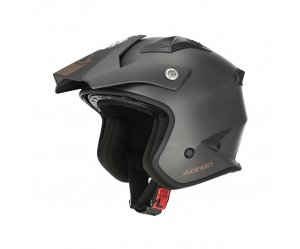 Κράνος Acerbis Jet Aria Metallic 25937.073 σκούρο γκρι
