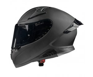 Κράνος Pilot Snake SV μαύρο ματ + Extra Smoke Visor