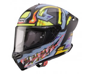 Κράνος Caberg Roxter Hunter μαύρο ματ/γκρι/κίτρινο fluo