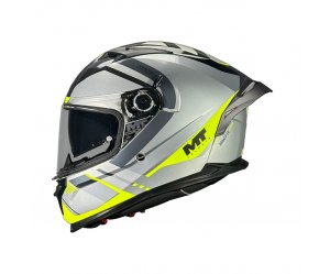 Κράνος MT Braker SV Inception C2 μαύρο/γκρι/fluo gloss