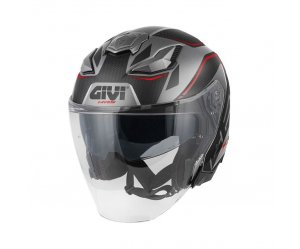 Κράνος Givi X31 black/dark titan/red gloss