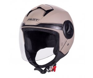 Κράνος Pilot Arrow ECE 22.06 μόκα ματ