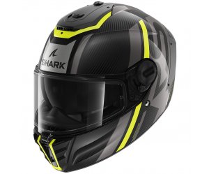 Κράνος Shark Spartan RS Carbon Shawn Μαύρο/Κίτρινο Fluo