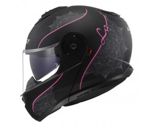 ΚΡΑΝΟΣ LS2 FF908 STROBE II LUX MATT BLACK/PINK