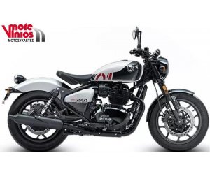 ROYAL ENFIELD SHOTGUN 650 STENCIL WHITE