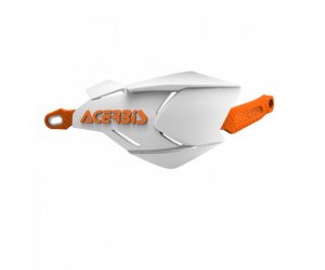 Προστασία χεριών Acerbis X-Factory άσπρο-πορτοκαλί