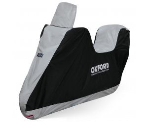 Κάλυμμα μοτοσυκλέτας Oxford Aquatex Highscreen Topbox Scooter CV217