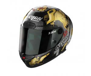 ΚΡΑΝΟΣ NOLAN X-804 RS ULTRA CARBON CARBON C.CHECA/GOLD 22.06