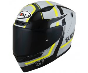 Κράνος Suomy Track-1 Ninety Seven Grey/Yellow