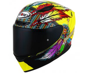 Κράνος Suomy Track-1 Chieftain Multi Yellow