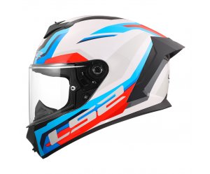 ΚΡΑΝΟΣ LS2 FF820 RAPID III HYPER WHITE/BLUE/RED