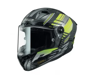 ΚΡΑΝΟΣ LS2 FULL FACE FF805 THUNDER CARBON VOLT BLACK H-V YELLOW ECE 22.06