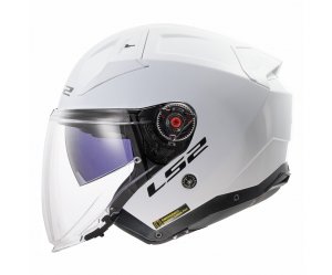 ΚΡΑΝΟΣ LS2 OF603 INFINITY II WHITE GLOSS