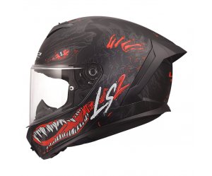 ΚΡΑΝΟΣ LS2 FF820 RAPID III KAIJU II BLACK/RED/WHITE