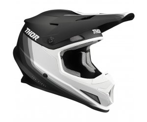 ΚΡΑΝΟΣ MX THOR SECTOR RUNNER BLACK/WHITE MIPS HELMETS