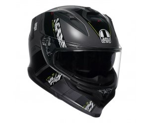 ΚΡΑΝΟΣ AGV K7 MPLK KYBER MATT GREY/YELLOW FLUO
