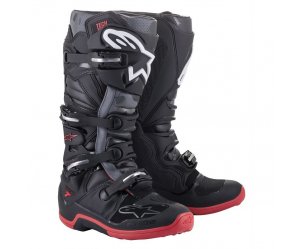 ΜΠΟΤΕΣ ALPINESTARS TECH 7 ΜΑΥΡΟ/ΓΚΡΙ/ΚΟΚΚΙΝΟ