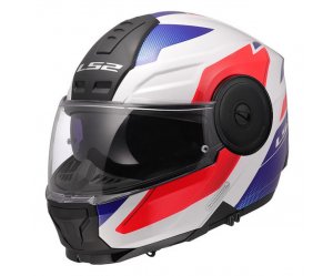 ΚΡΑΝΟΣ LS2 FF902 SCOPE II DURIA WHITE/RED/BLUE