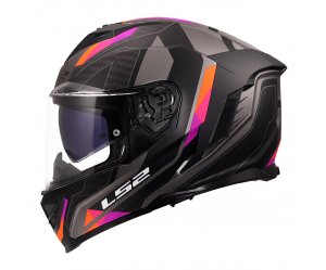 ΚΡΑΝΟΣ LS2 FF818 STORM III SPORTY GREY/PURPLE