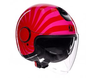 ΚΡΑΝΟΣ AGV ETERES TROPEA RED/PINK