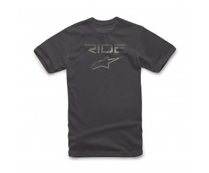 T-SHIRT ALPINESTARS RIDE 2.0 CAMO ΜΑΥΡΟ