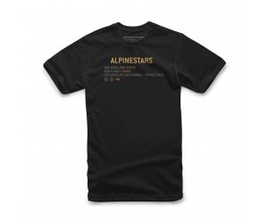 T-SHIRT ALPINESTARS QUEST ΜΑΥΡΟ