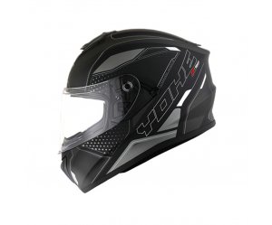 Κράνος Yohe 981 Sv G04 Black-Grey Thite Mat