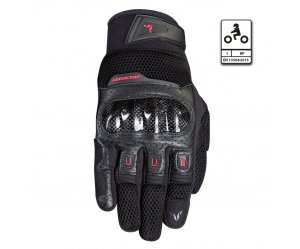 Γάντια Nordcode Air Tech CE EN 13594 μαύρο/κόκκινο