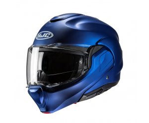ΚΡΑΝΟΣ HJC F100 SEMI FLAT METALLIC BLUE