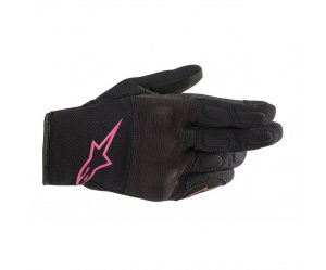 ΓΑΝΤΙΑ ALPINESTARS STELLA S MAX DRYSTAR ΜΑΥΡΟ/ΦΟΥΞΙΑ