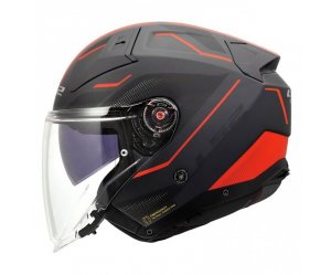 ΚΡΑΝΟΣ LS2 OF603 INFINITY II VEYRON BLACK/GREY/RED