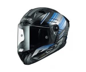 ΚΡΑΝΟΣ LS2 FULL FACE FF805 THUNDER CARBON VOLT BLACK BLUE ECE 22.06