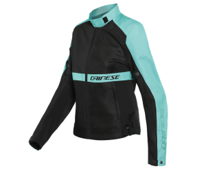 DAINESE RIBELLE AIR LADY Υφασμάτινο Μπουφάν Black / Acqua Green