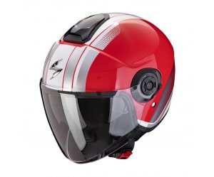 ΚΡΑΝΟΣ SCORPION EXO CITY II VEL ΚΟΚΚΙΝΟ/ΓΚΡΙ