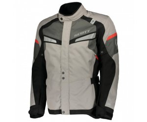 Μπουφάν SCOTT STORM DP ΓΚΡΙ-ΚΟΚΚΙΝΟ