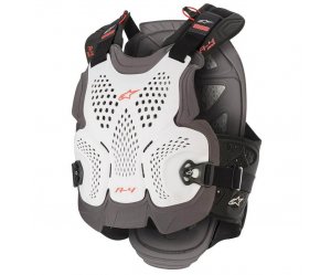 ΠΡΟΣΤΑΤΕΥΤΙΚΟΣ ΘΩΡΑΚΑΣ ALPINESTARS A-4 MAX ΛΕΥΚΟ/ΜΑΥΡΟ/ΚΟΚΚΙΝΟ