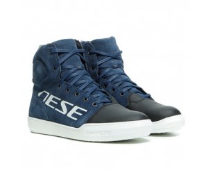 DAINESE Μποτάκι Αδιάβροχο D-WP YORK Black Iris / White