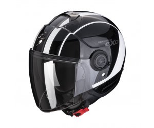 ΚΡΑΝΟΣ SCORPION EXO CITY SCOOT METAL BLACK WHITE