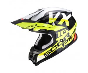 ΚΡΑΝΟΣ SCORPION VX 16 AIR X-TURN BLACK NEON YELLOW WHITE
