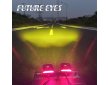 ΠΡΟΒΟΛΑΚΙΑ ΜΗΧΑΝΗΣ LED FUTURE EYES F30P DRL ΚΟΚΚΙΝΟ