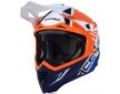 Κράνος Acerbis X-Track VTR 23901.204 πορτοκαλί/μπλε