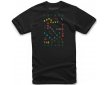 T-SHIRT ALPINESTARS SCATTER BLACK 1212-72008