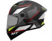 ΚΡΑΝΟΣ MT STINGER 2 ECE 22.06 CHESTE C0 BLACK / WHITE / MATT FLUO